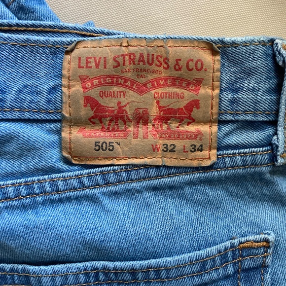 Levi's Mens 505 32 x34 - Picture 2 of 4